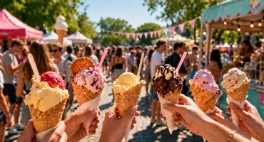 Zmrzlinový festival a letní pohoda